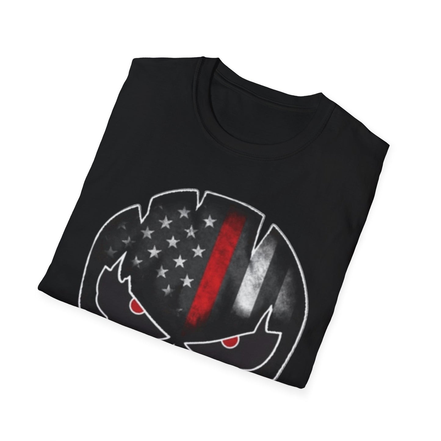 Patriotic Punisher Skull Unisex Softstyle T-Shirt