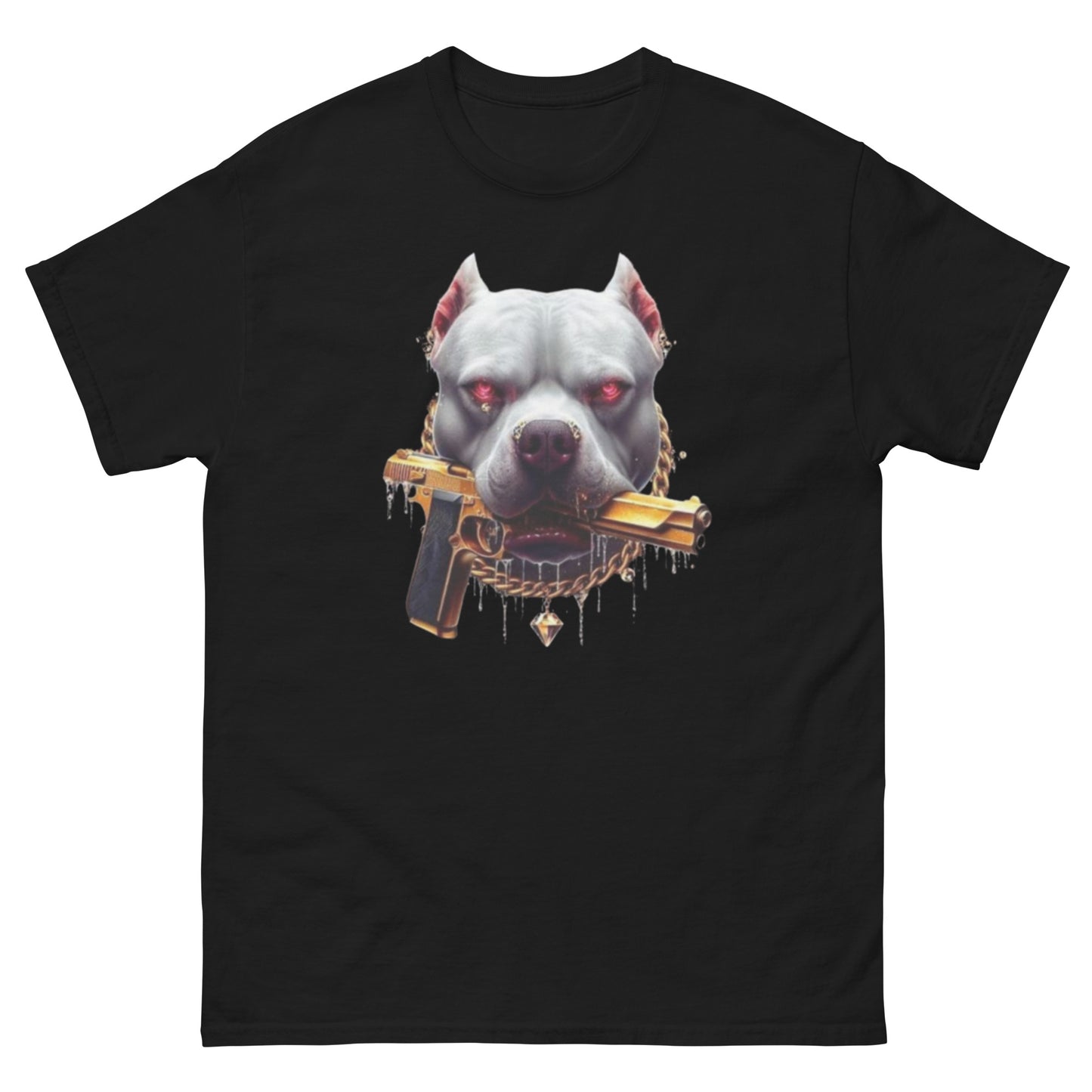 Camiseta Pitbull with gun