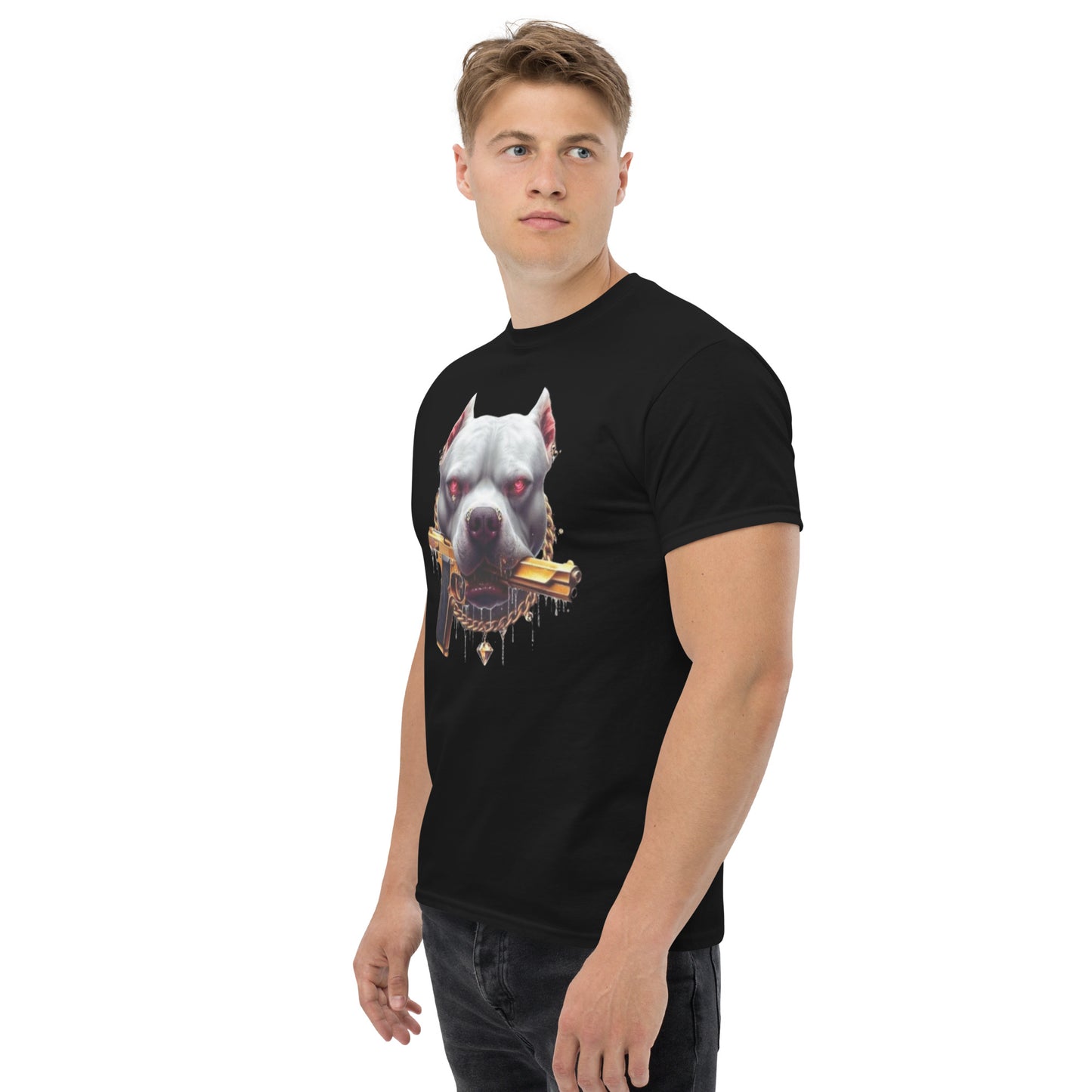 Camiseta Pitbull with gun