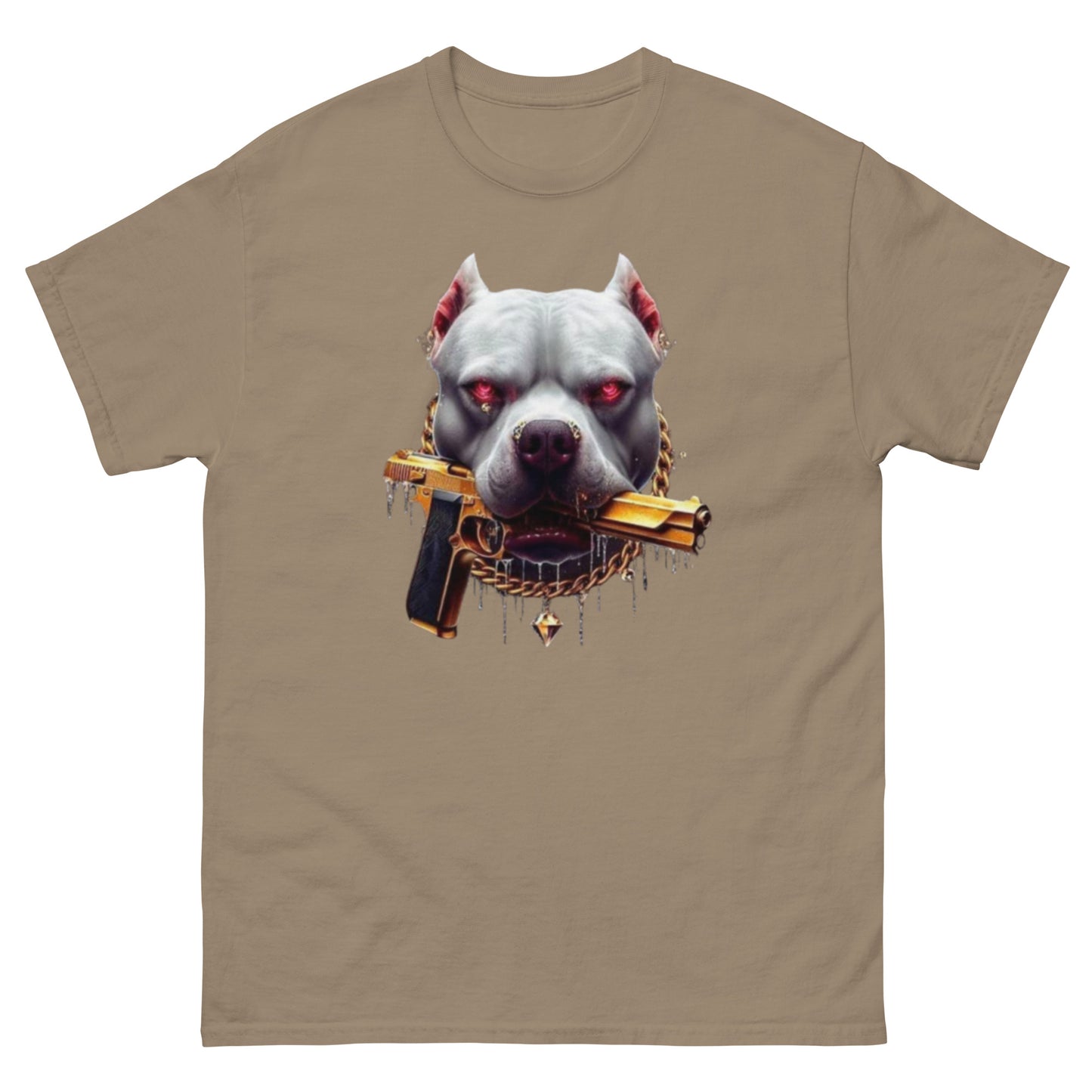 Camiseta Pitbull with gun