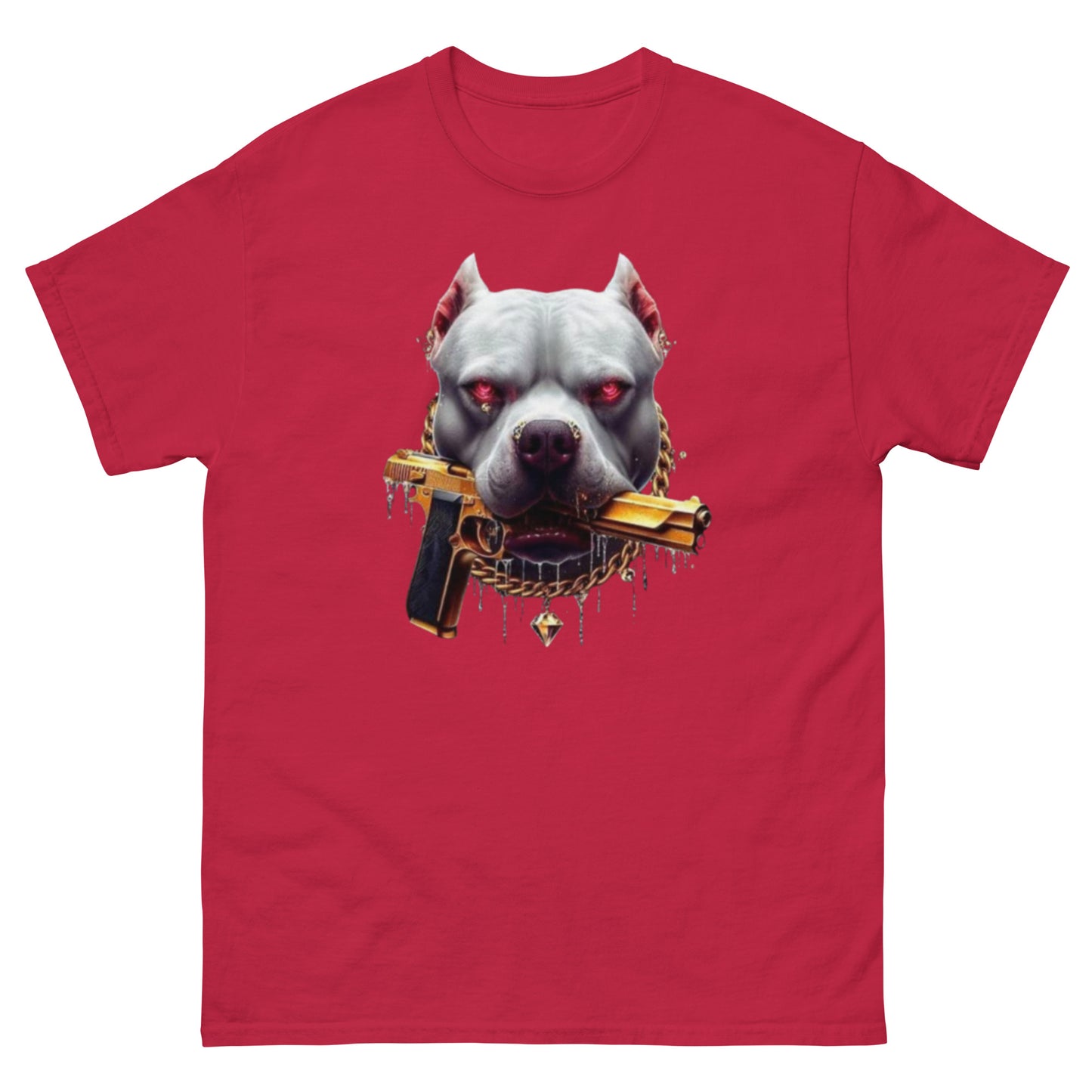 Camiseta Pitbull with gun