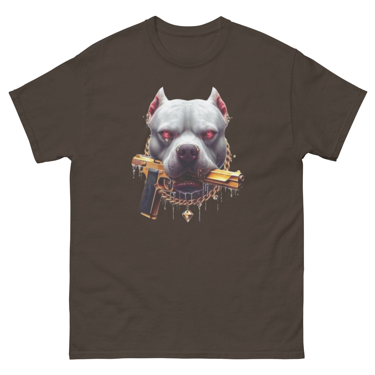 Camiseta Pitbull with gun