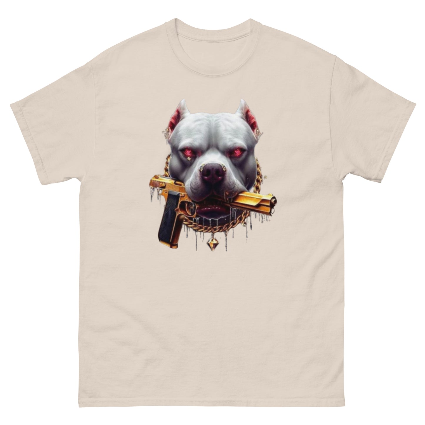 Camiseta Pitbull with gun