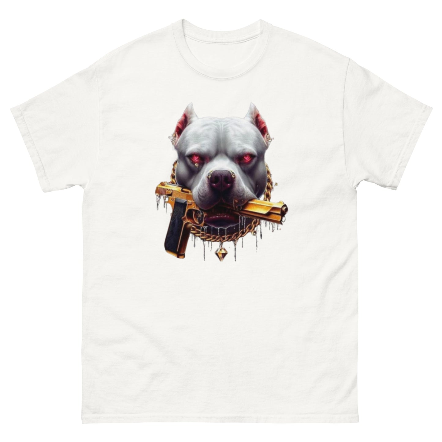 Camiseta Pitbull with gun